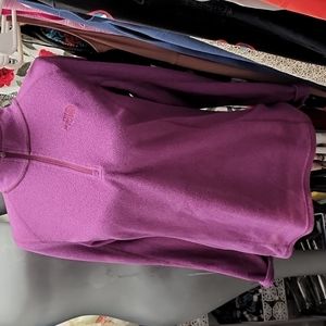 North Face soft purple pullover